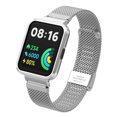 Xiaomi Redmi Watch 2 Lite Zore KRD-66 Metal Kordon - 5