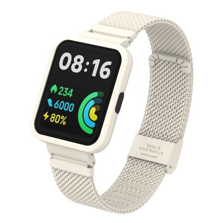 Xiaomi Redmi Watch 2 Lite Zore KRD-66 Metal Kordon - 1