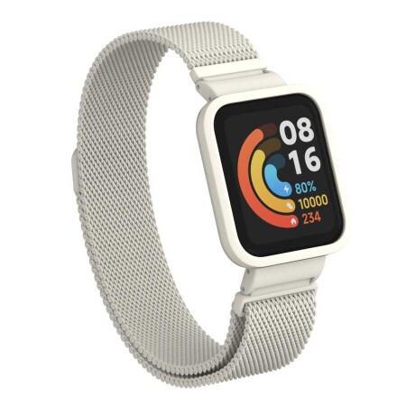 Xiaomi Redmi Watch (Mi Watch Lite) Zore KRD-58 Metal Kordon - 10