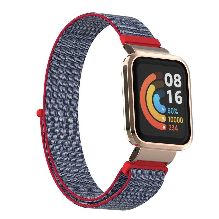 Xiaomi Redmi Watch (Mi Watch Lite) Zore KRD-61 Hasır Kordon - 10