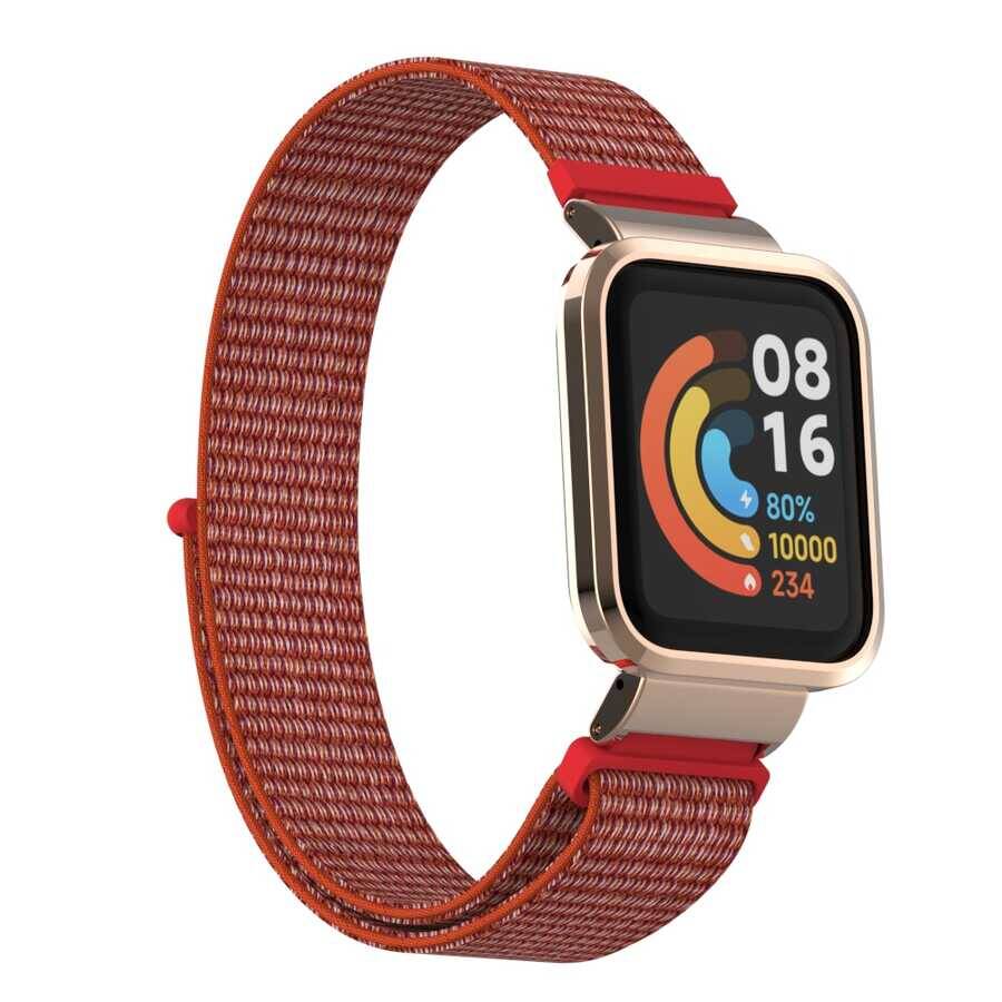 Xiaomi Redmi Watch (Mi Watch Lite) Zore KRD-61 Hasır Kordon - 8