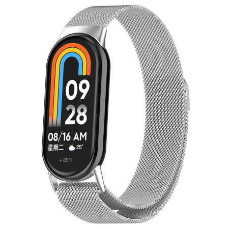 Xiaomi Smart Band 8 Zore KRD-01 Metal Kordon - 7