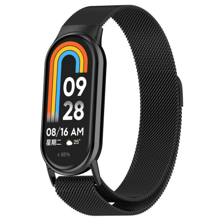 Xiaomi Smart Band 8 Zore KRD-01 Metal Kordon - 3