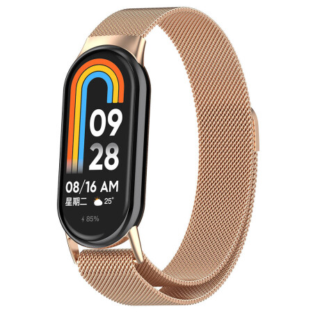 Xiaomi Smart Band 8 Zore KRD-01 Metal Kordon - 8