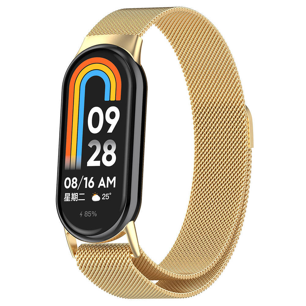 Xiaomi Smart Band 8 Zore KRD-01 Metal Kordon - 5