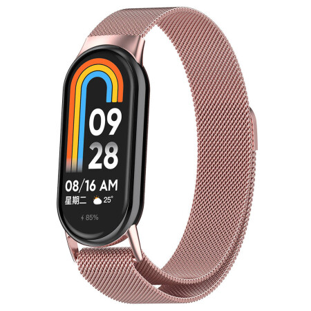 Xiaomi Smart Band 8 Zore KRD-01 Metal Kordon - 10