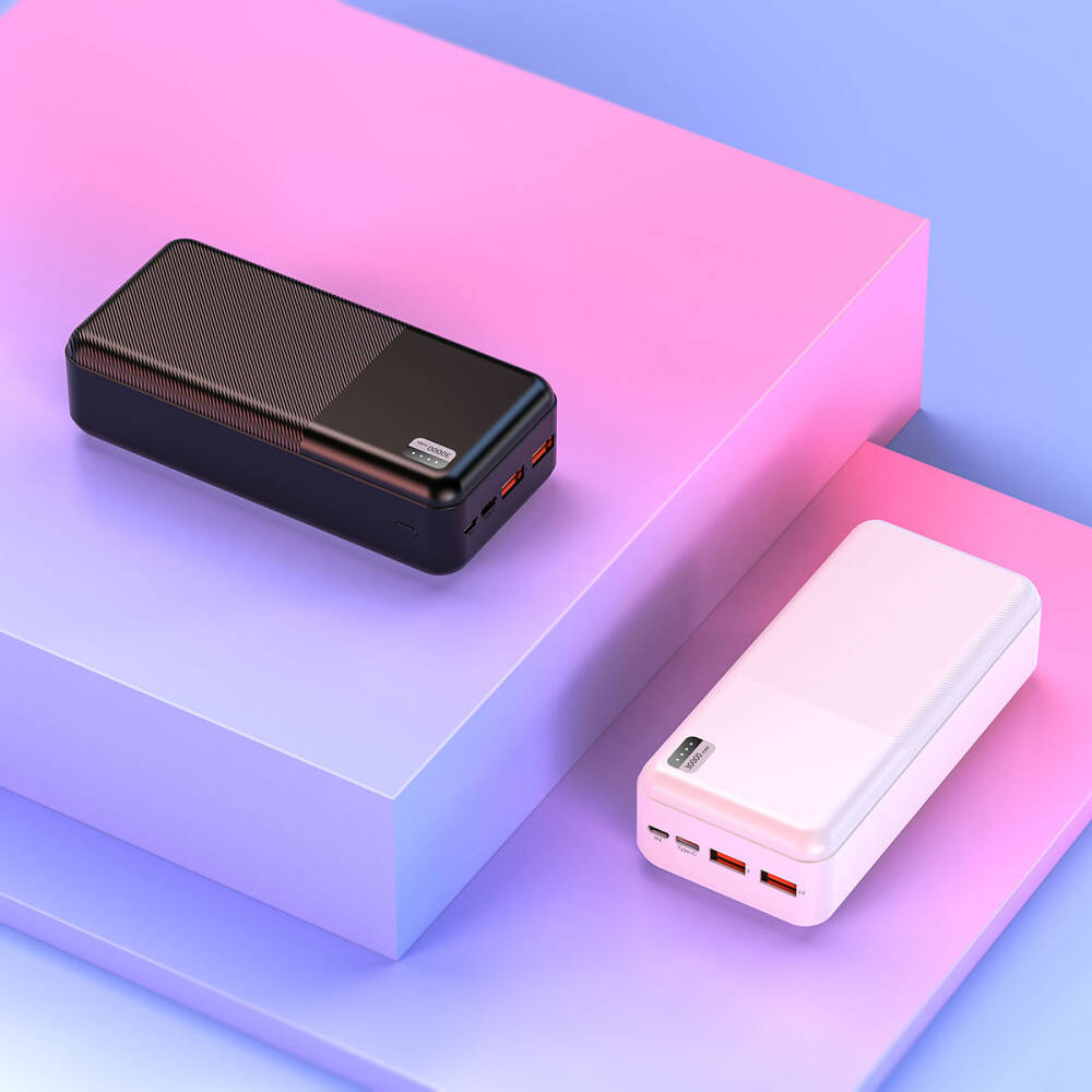 Xipin PX723 Hızlı Şarj Özellikli LED Işık Göstergeli Dual USB Taşınabilir Powerbank 30000mAh - 5