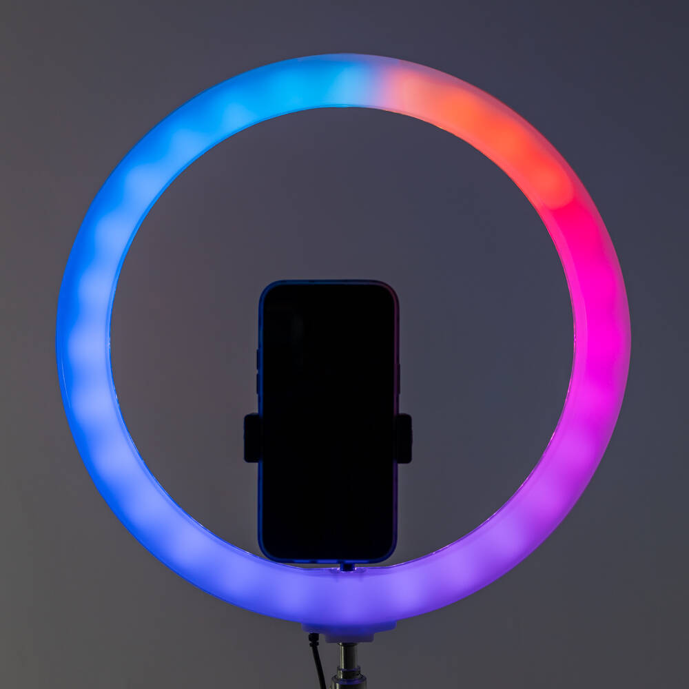 Zore 3D-36 36cm Canlı Yayın ve Ambiyans RGB Led Ring Light - 4