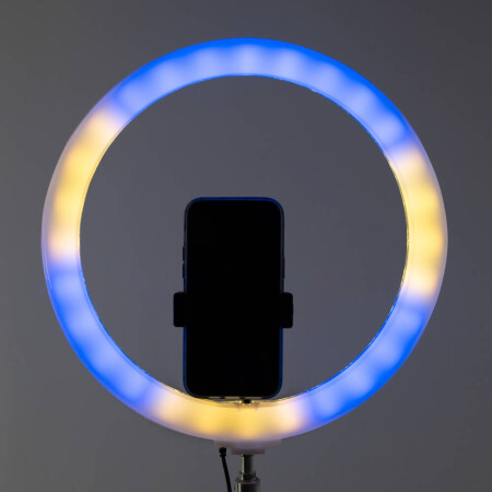 Zore 3D-36 36cm Canlı Yayın ve Ambiyans RGB Led Ring Light - 6