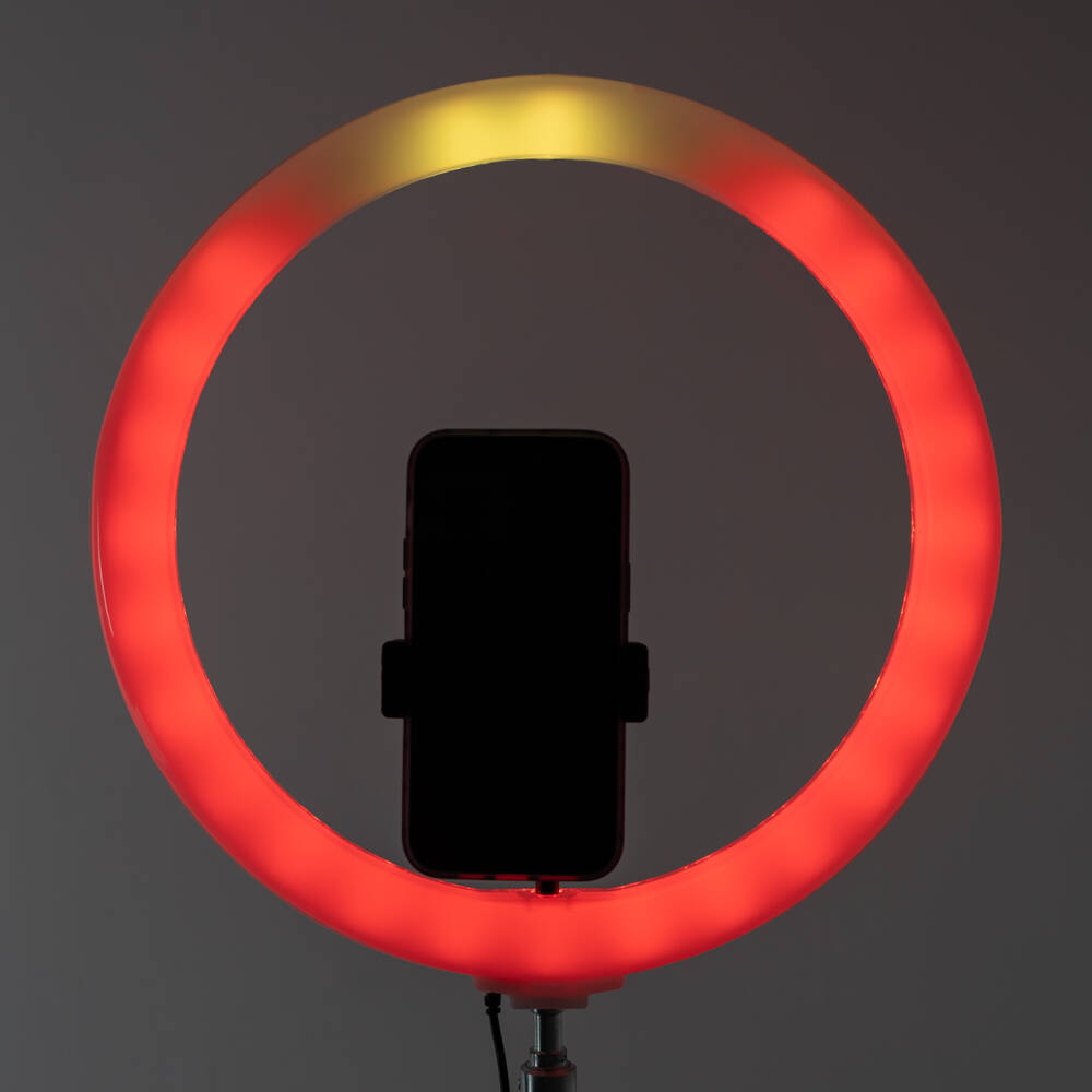 Zore 3D-36 36cm Canlı Yayın ve Ambiyans RGB Led Ring Light - 11