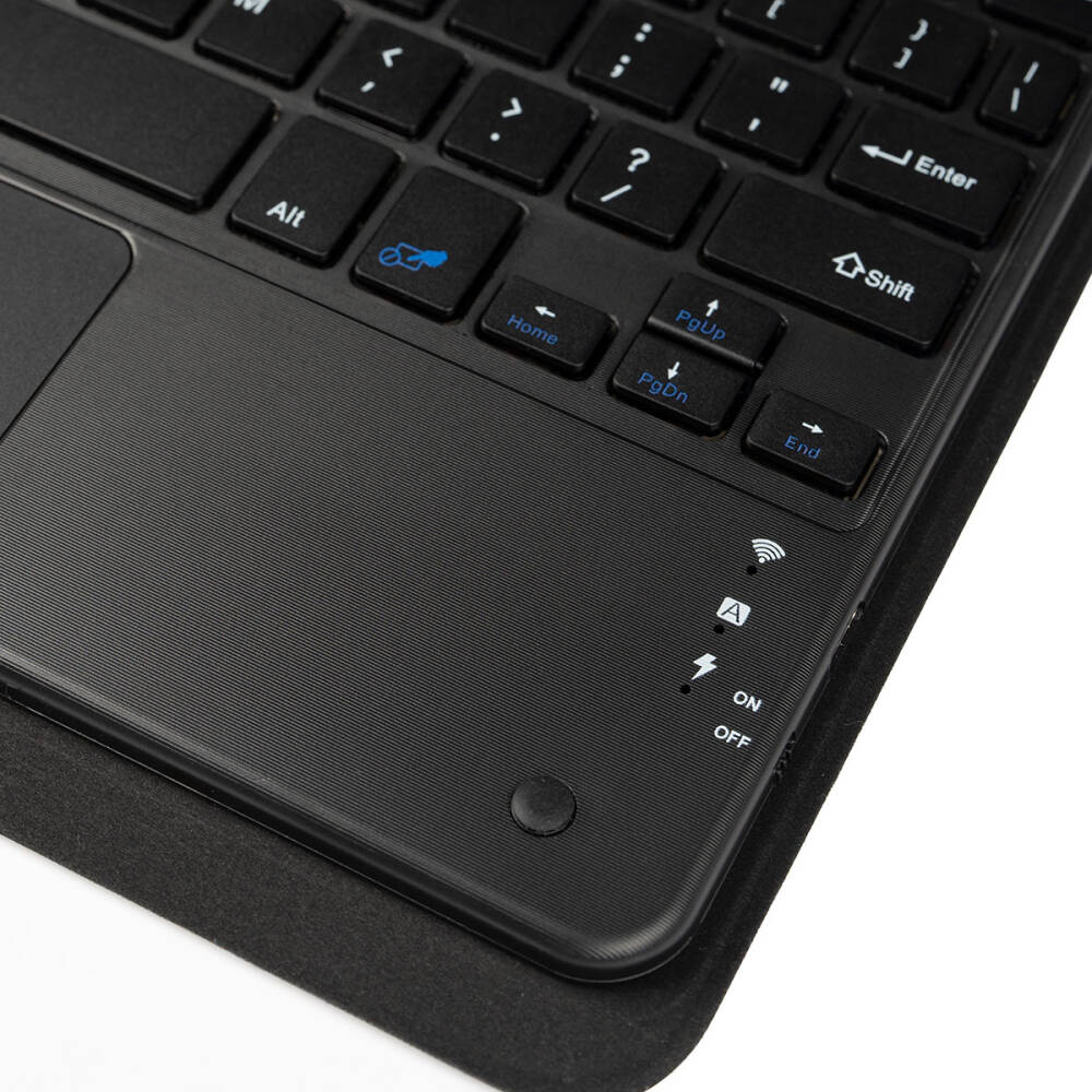 Zore Border Keyboard 13 inç Universal Bluetooh Bağlantılı Standlı Klavyeli Tablet Kılıfı - 5