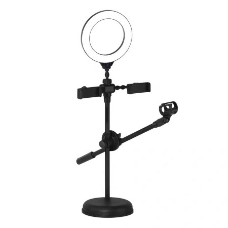 Zore Dual Small Light Işıklı Telefon Tutucu 9cm Ring Light - 1