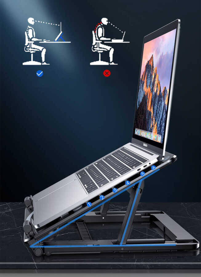 Zore HZ-01 Soğutucu Fanlı Laptop Standı - 13