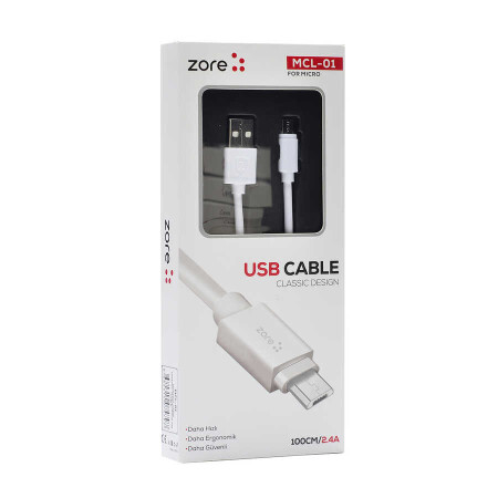 Zore MCL-01 Micro Usb Kablo - 3