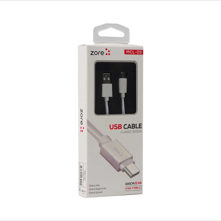 Zore MCL-03 Type-C Usb Kablo - 6