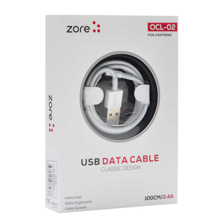 Zore OCL-02 Lightning Usb Kablo - 4