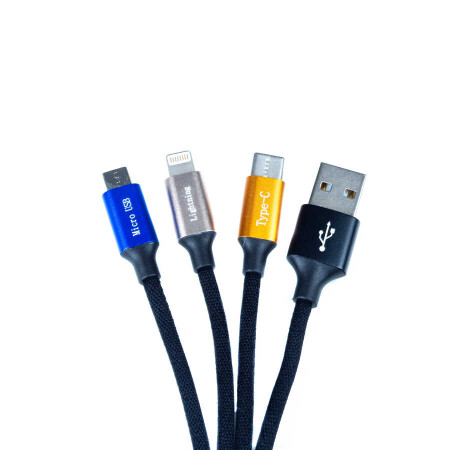 Zore OKS 3 in 1 Usb Kablo - 6