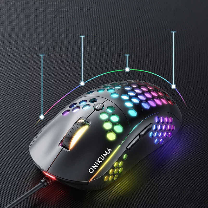 Zore Onikuma CW903 RGB Oyuncu Mouse - 5