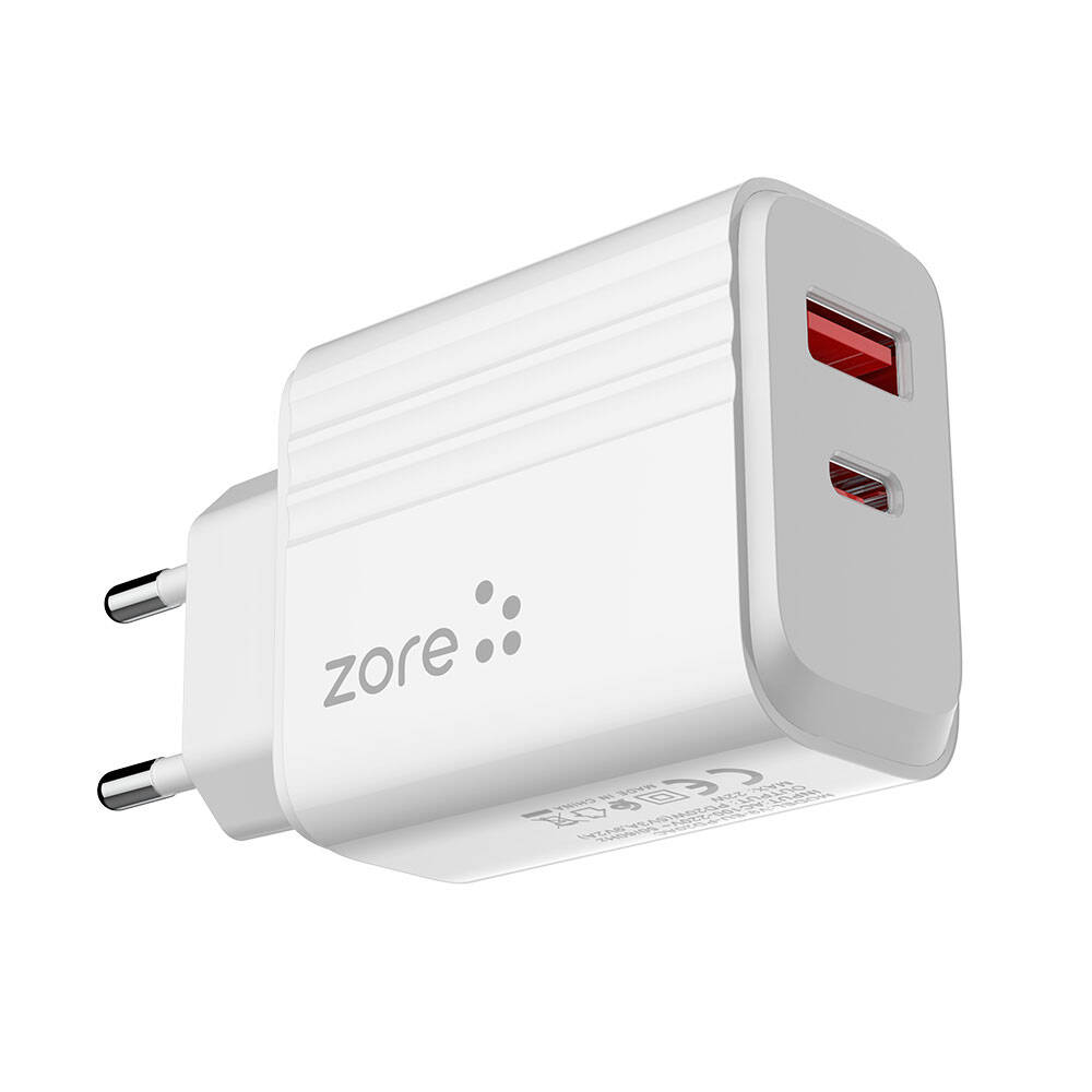 Zore Play Serisi PL3 Lightning 2in1 Seyahat Şarj Aleti 20W - 3