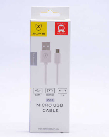 Zore Pres Micro Usb Kablo Z-30 - 1