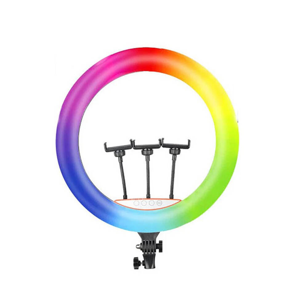 Zore RGB Light 45cm Işıklı Tripod Telefon Tutucu Ring Light - 2