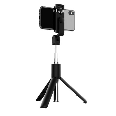 Zore S05 Bluetooth Selfie Özellikli Çok Fonksiyonlu Teleskopik Canlı Yayın Tripod Selfie Çubuğu - 3