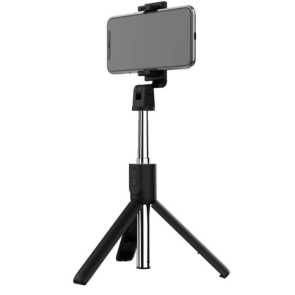 Zore S05 Bluetooth Selfie Özellikli Çok Fonksiyonlu Teleskopik Canlı Yayın Tripod Selfie Çubuğu - 4