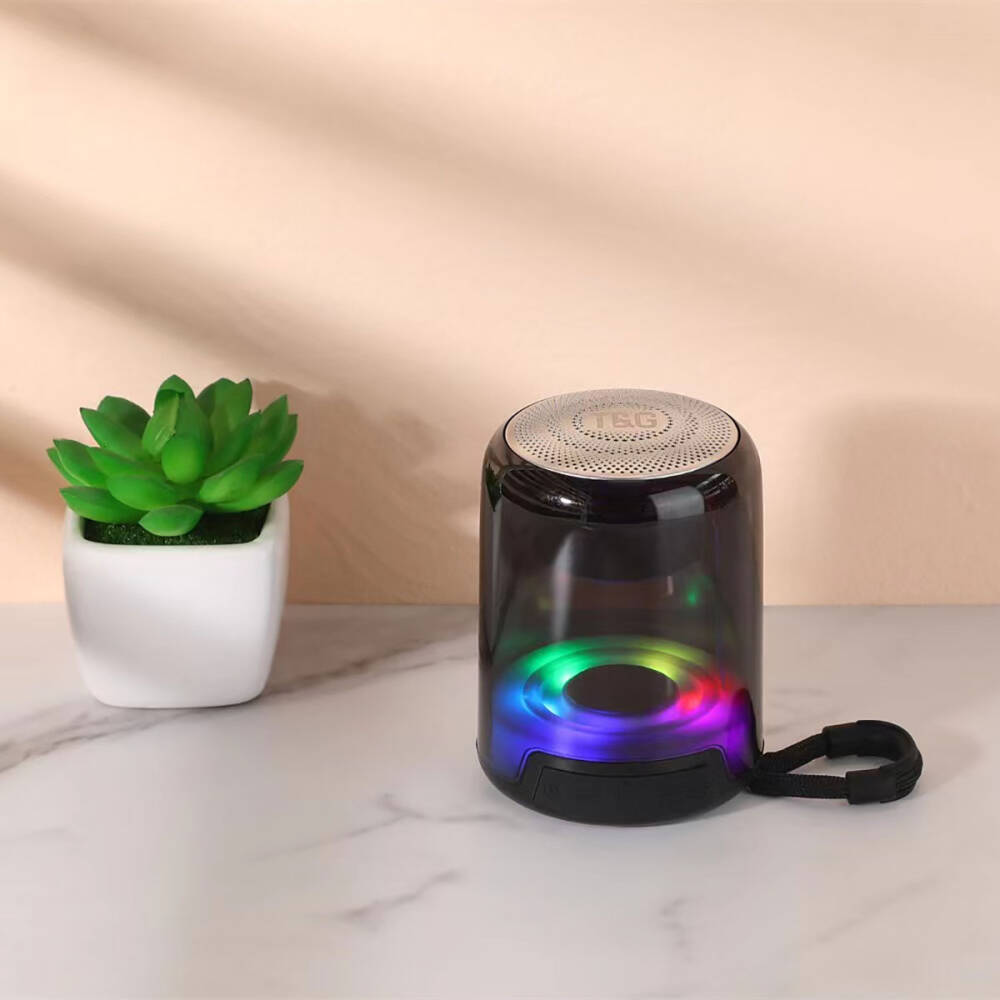 Zore TG314 Ayarlanabilir RGB Işıklı Bluetooth Hoparlör Speaker - 4