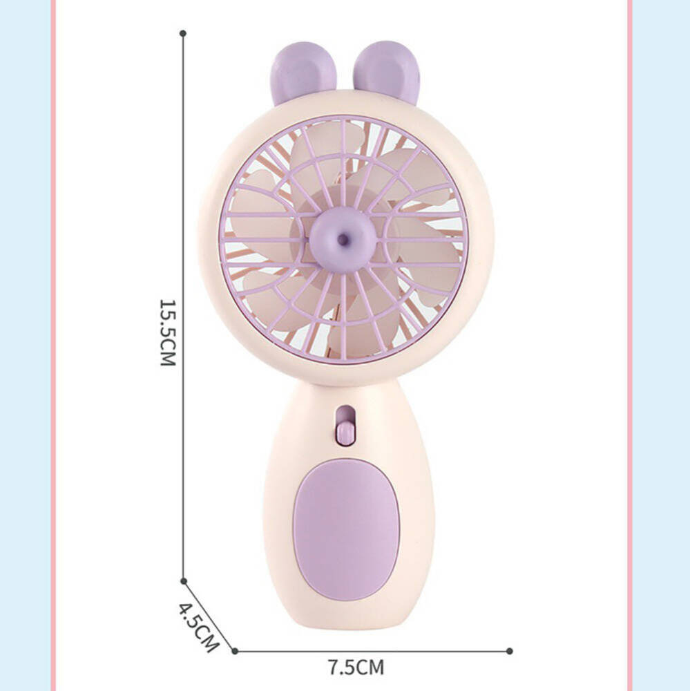 Zore ZB093 Işıklı Mini Vantilatör Portatif Soğutucu Fan - 3