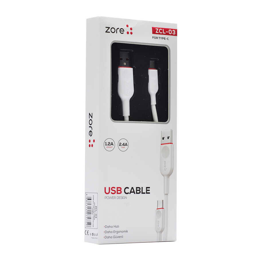 Zore ZCL-03 Type-C Usb Kablo - 2