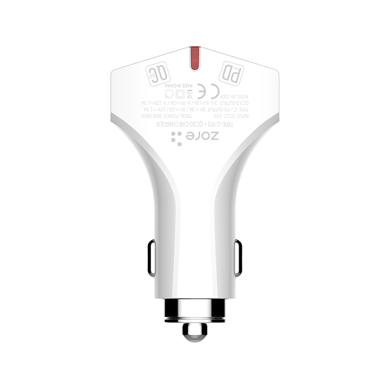 Zore ZR-C60P Lightning 2 in 1 Araç Şarj Seti - 3